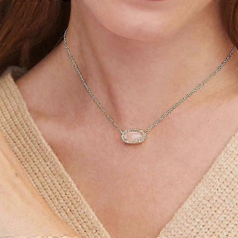 Collier pendentif Elisa pour femmes, Bijoux de mode