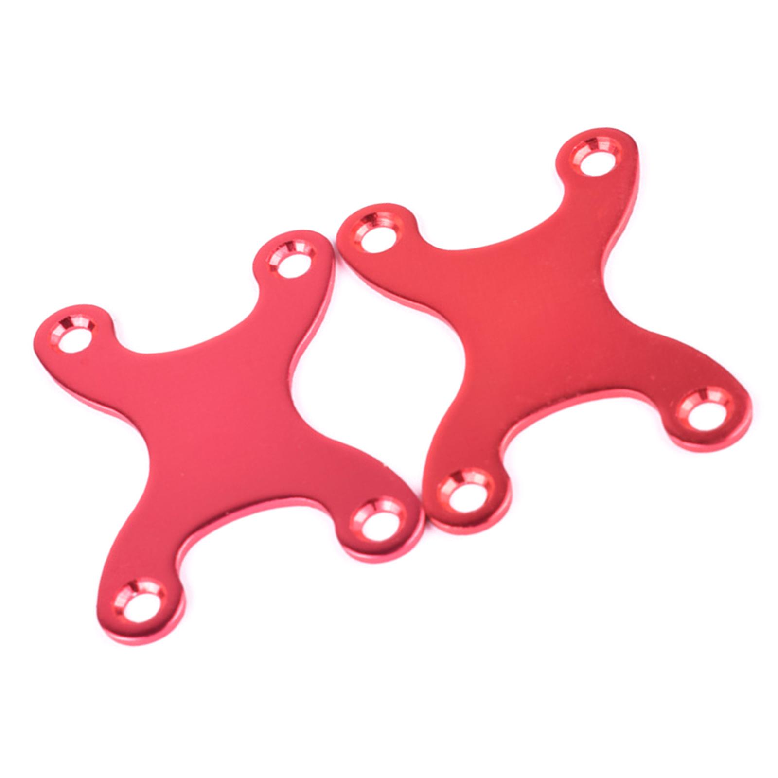 

Quickly Install Aluminum Skateboard Bridge Pad for Improved Safety During Tricks And Street Cycling красный
