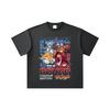 260 GSM Double Yarn 32 Count 100% Cotton Evangelion V2 Asuka Rei Print Unisex Heavy Cotton T Shirt
