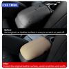 ABS Leather Center Console Armrest Cover Lid Protector for Ford Mustang 2015 2016 2017 2018 2019 2020-2024 2025 2026 Accessories