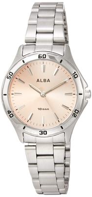[Seiko Watch] Alba Sports Watch Reinforced Waterproof for Daily Life (10 ATM) Dome Inorganic Glass AQQK408 Women's Silver
