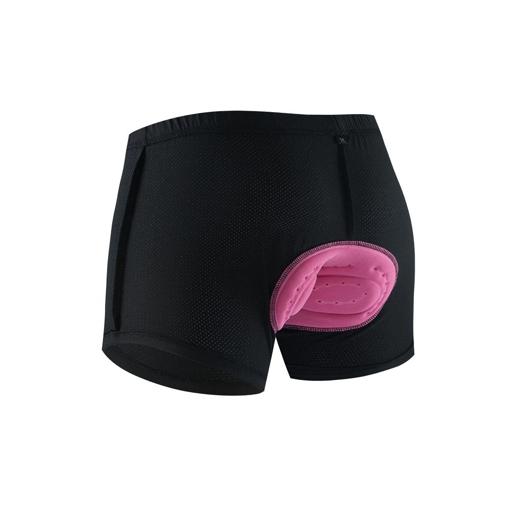 NEUE Pinke Radlerhose mit GEL-Polster, Atmungsaktiv, Stoßdämpfend, Damen-Unterwäsche für Radfahren, Culotte Ciclismo, Radhose