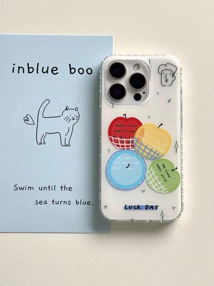 ins summer fruit is suitable for Apple 17 mobile phone case iPhone16Pro niche 15IMD14 large hole Air