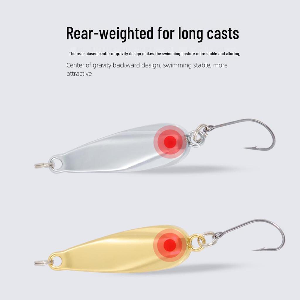 Moth Sequin Micro Lure: 1.1g-7g Bass Freshwater Artificial Bait for Long Casts