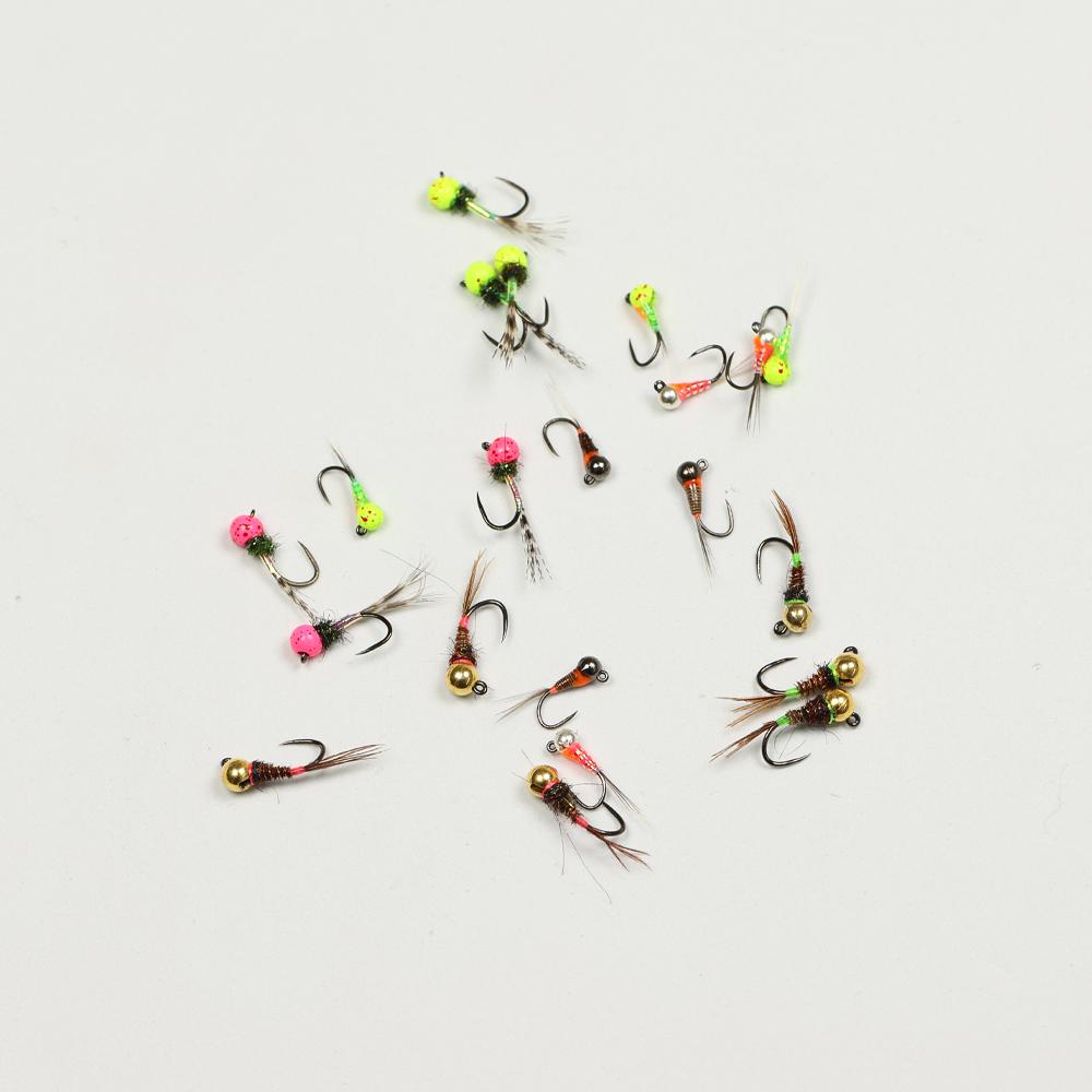 6PCS Fast Sinking Perdigon Euro Nymph Wet Fly Fishing Tungsten Bead Head Barbless Jig Hook Trout Grayling panfish Fishing Lures