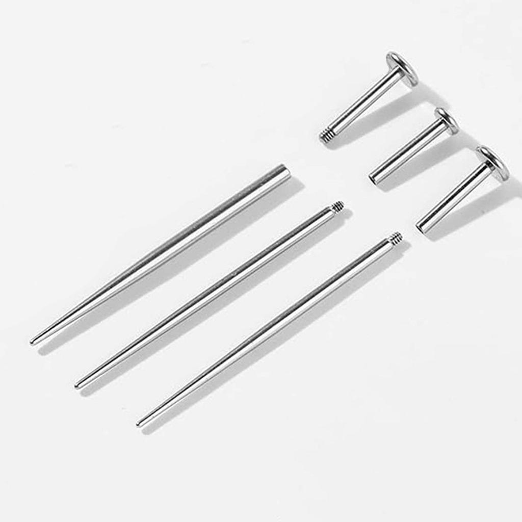Professional Piercing Insertion Tool Kit Threadless Insertion Needle For Body Jewelry Replacement Without Threads