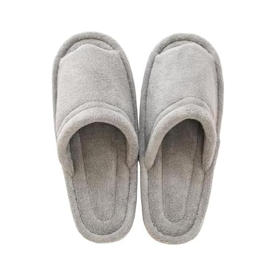 OKA Good Dryness D Nature Slippers L Size (Foot Size Up to Approx. 27cm) Gray (Kandryoko Indoor Toilet Washable)