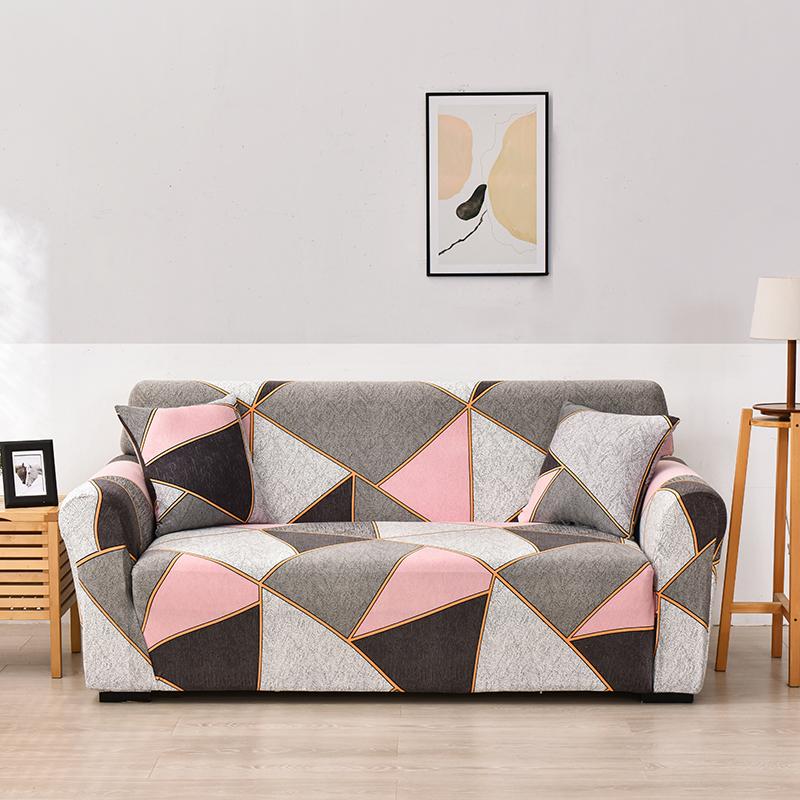 Sofa Cover Geometric Couch Cover Pets Corner L Shaped Chaise Longue Sofa Slipcover 1Pc