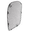 Black Front Bumper Fog Light Grille Cover Fog Lamp Bezel Trim Replacement for Mercedes Benz C Class