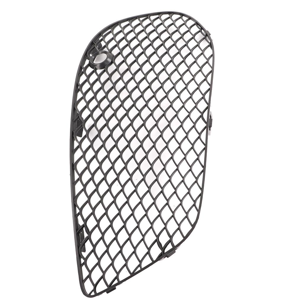 Black Front Bumper Fog Light Grille Cover Fog Lamp Bezel Trim Replacement for Mercedes Benz C Class