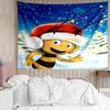 Maya the bee Print Tapestry, Backdrop, Easy Setup, Ideal for Bedroom, Office & Living Room, with Aesthetic Wall Hanging Decor.