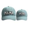 Nuovi Set di Cappellini Cool Mama Mini da Donna Bambini Ragazzi Primavera Estate Esterno Lady Femmina Ragazzo Ragazze Cappellino da Baseball per Donne