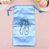 M-Dance Shoes Storage Bag Portable Dance Shoes Organizer Handbag Pouches Satin Dance Shoes Hanging Multifunctional Storage Bag