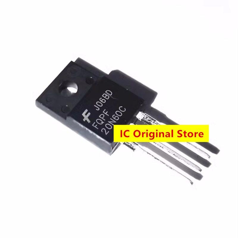 

20pcs FQPF20N60C Power Switch Transistor 20N60 TO-220F Field-Effect Transistor New Original Spot FQPF20N60