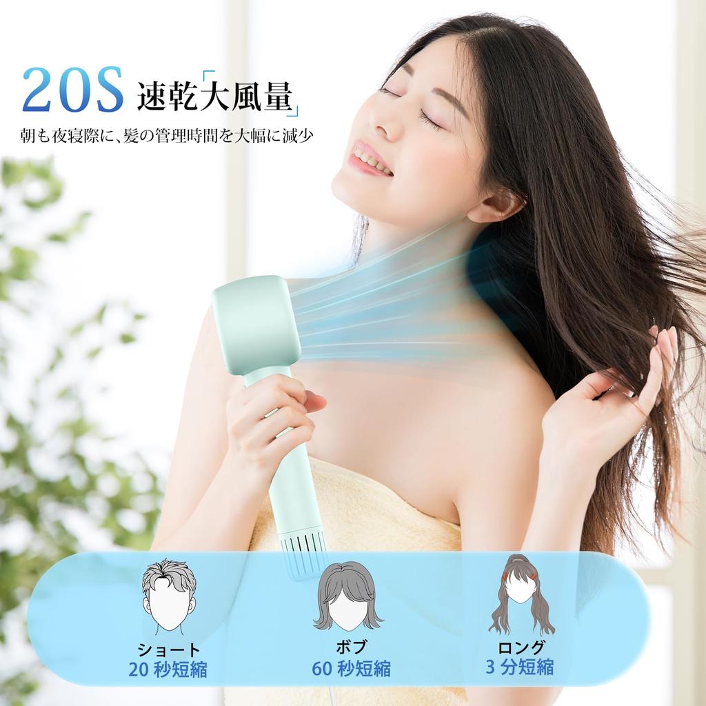 New collaborating with the magazine Beautiful Hundred Large Air Quick High Speed Portable 3 Levels of Air Volume Cold Hair Portable Holiday