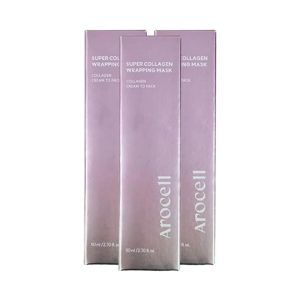 AROCELL Wrapping Mask Super Collagen 80ml 3 Pieces