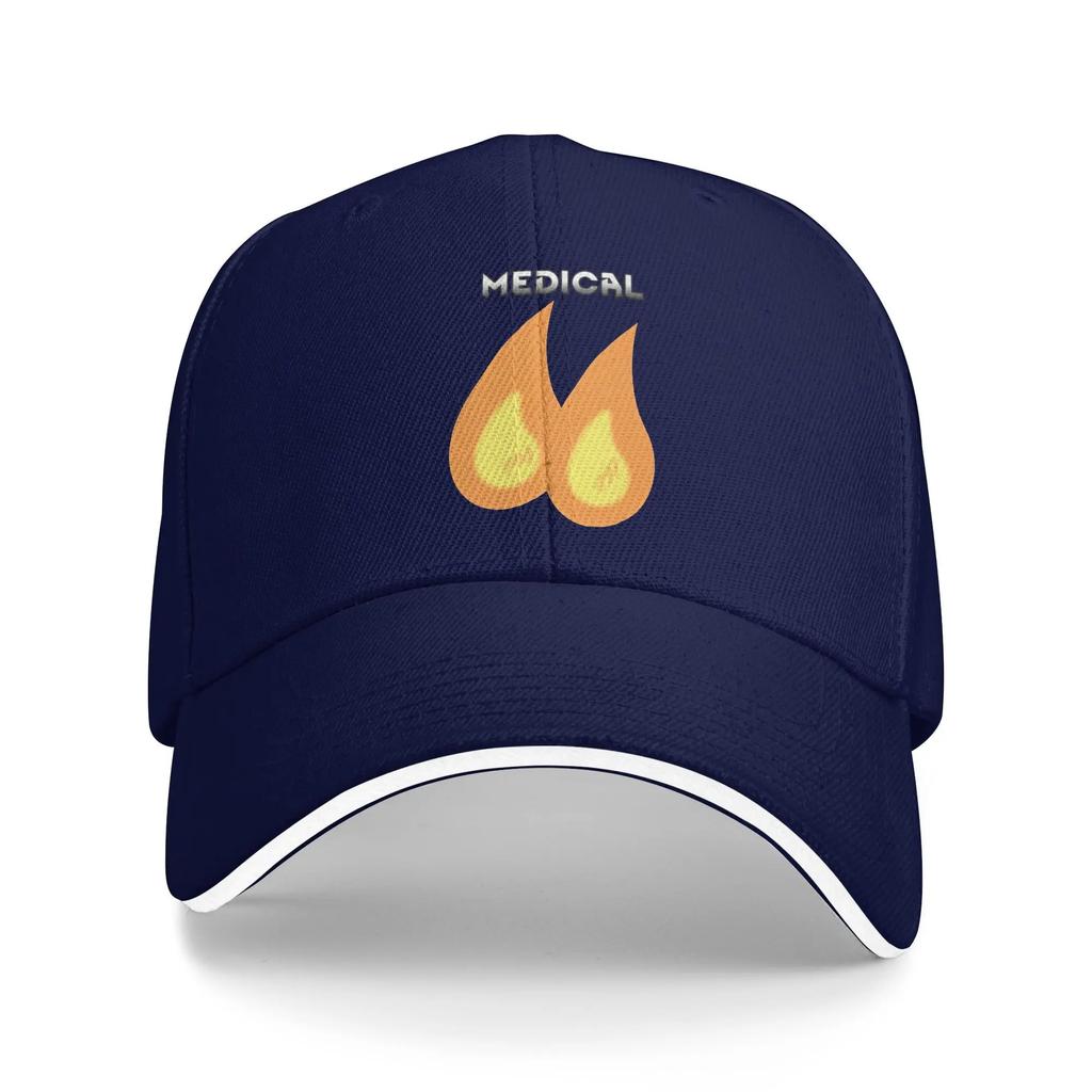 Rimworld Burning Passion Medical Baseball Cap  Fashion Trucker Hat Summer Unisex Adult Kpop Rock Baseball Caps