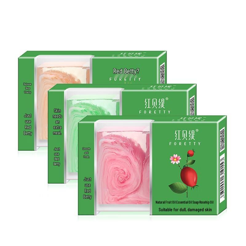 

Red Betty Natural Handmade Soap 3-Pack