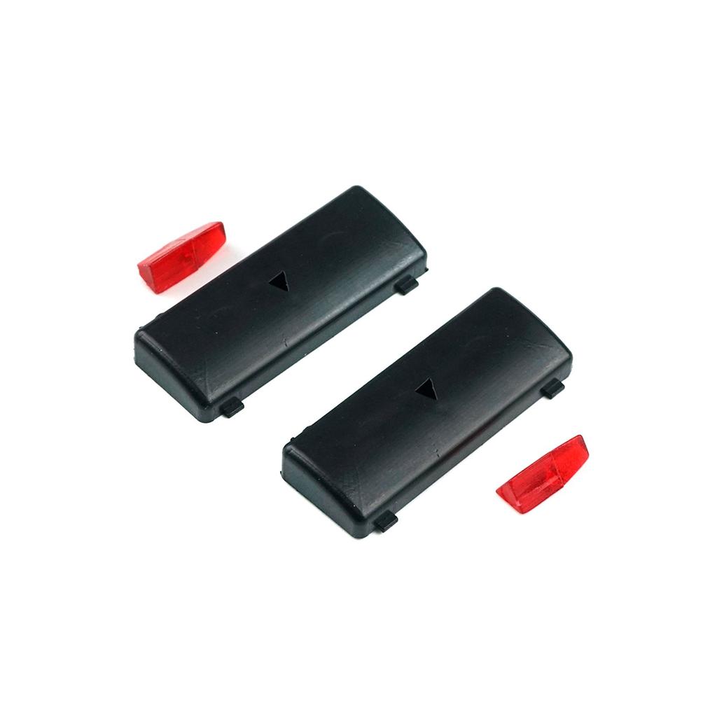 EDP88-5 2 Pcs Air Conditioner Climate Control Switch Panel Temperature Up Button Covers for BMW X5 E53 5 Series E39 64116915812