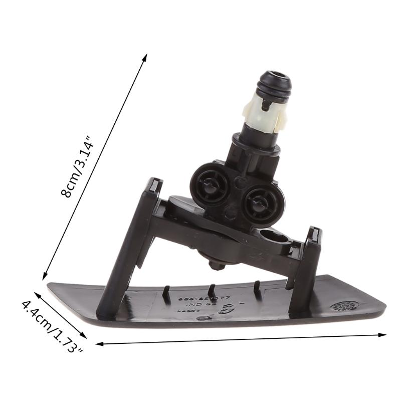 2Pcs Car Headlight Water Spray Washer Nozzle Headlamps Left Right Cleaning Washer for Citroen C4 Car Washing Accessories Tool