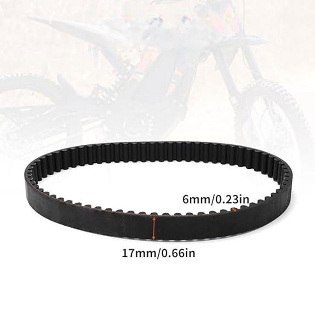Enhanced Riding Experience Belt Off-Road E-Bike Belt E-Bike Drive Belt Noise-Free Operation Enhanced Toughness