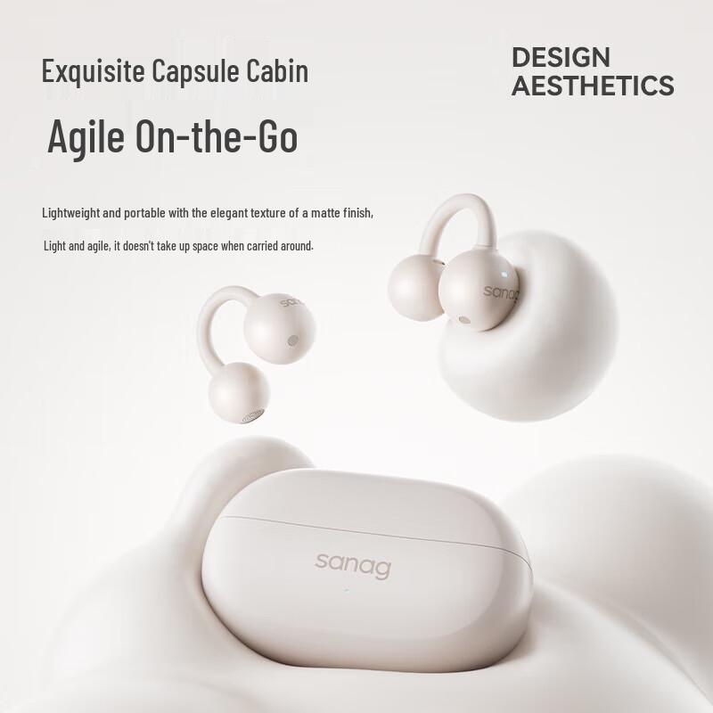 SANAG F20S Pro Open-Ear Clip Wireless Earbuds