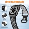 Silicone Strap For Apple Watch 11 10 9 8 7 46mm 45mm 42mm 41mm Ultra 3/2 49mm Breathable Bracelet Wristband iWatch 6 5 4 SE 44mm