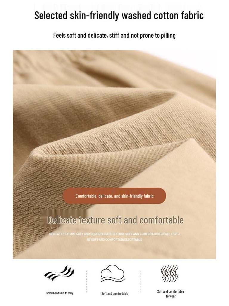 Women's High-Waisted Cotton Linen Summer Shorts - Slimming, Loose, Straight-Leg, Five-Point Casual Pants 2025