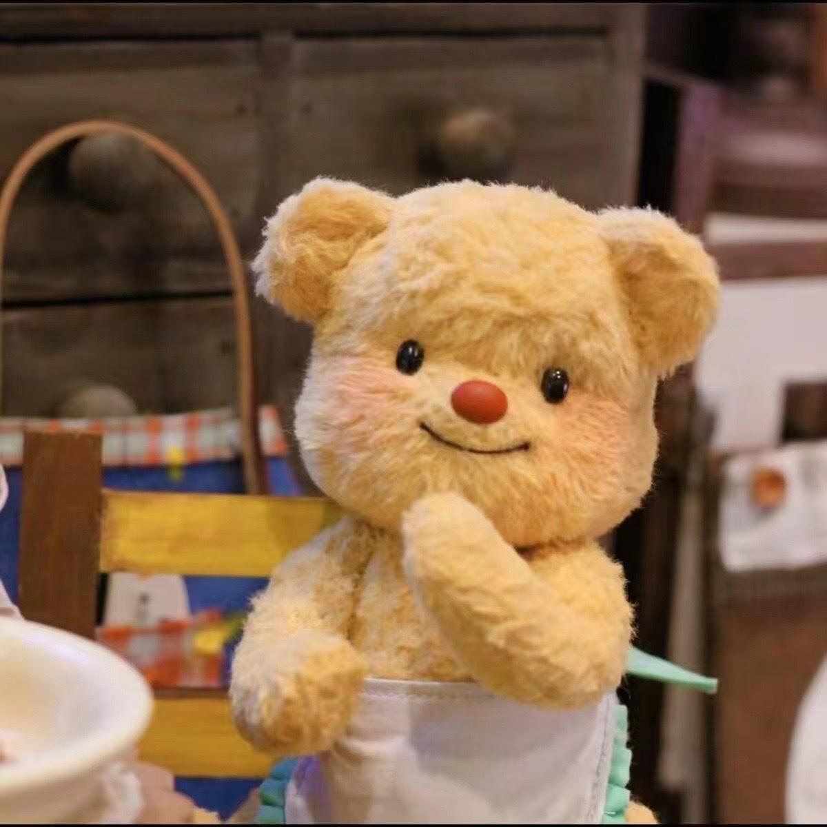 Bai Fen Bai Dolls And Toys Boys Thai Butter Bear Ragdoll Plush Toy Birthday Gift Doll Children Cute Gifts For And Girls