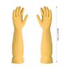 Long Rubber Gloves for Kitchen Cleaning Dishwashing Laundry Durable Latex Flocking Warm Thickened