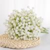 1/2/3pcs White Gypsophila Artificial Flowers Wedding Bouquet Decoration Arrangement Plastic Babies Breath Fake Flower Home Decor