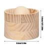 Wood Dumpling Maker Press Tool Wood Mold and Ball Manual Dough Skin Presser Hand Pie Rolling Tool Reusable Round Ravioli Maker
