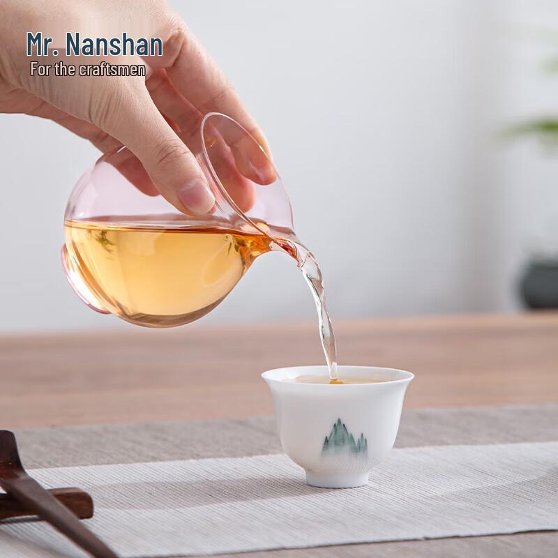 Nanshan Xiansheng Heat-Resistant Glass Gongfu Tea Pitcher