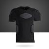 Adult Tight-Fit Shoulder Pad Protection Shirt for Rugby, Basketball, and Football Training
