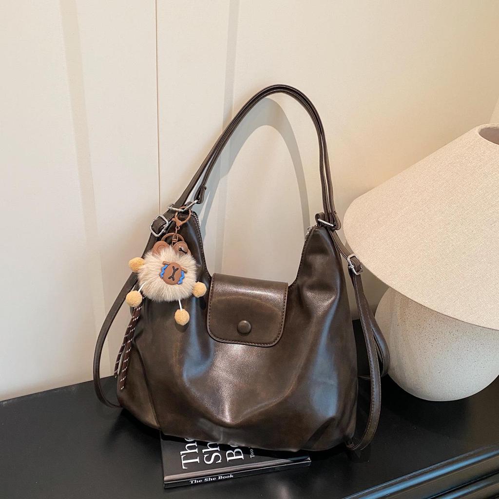 Korean Style Vintage Multi-Purpose Backpack & Tote with Coin Purse - 2025 Trendsetting Large-Capacity Commuter Bag