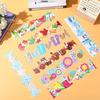 TaoBary 88 Pcs Holiday Bulletin Board Borders Stickers 86ft Seasonal Bulletin Board Decorations Fall Winter Spring Summer Trim Borders Decor In 8