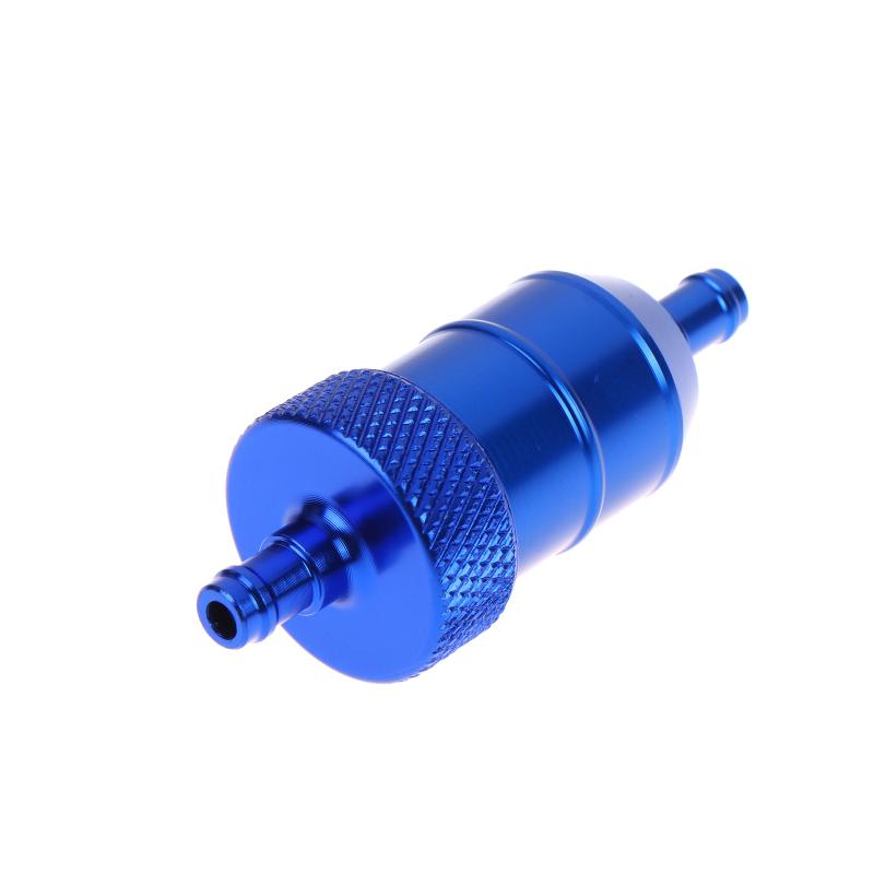 Universal Cnc Aluminium 8Mm Petrol Gas Fuel Filter Hose Element For Motorcycle Pit Dirt Bike Atv Quad Buggy Oil Gas Fuel Filter