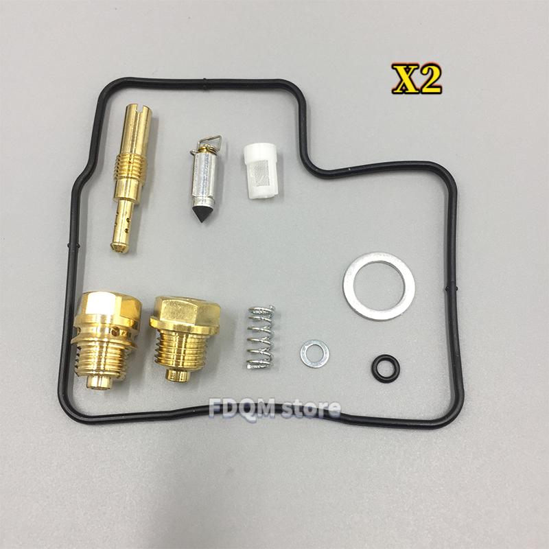 2 Sets Carburetor Rebuild Carb Repair Kit for Honda Shadow Spirit ACE 750 VT750C VT750CD VT750DC
