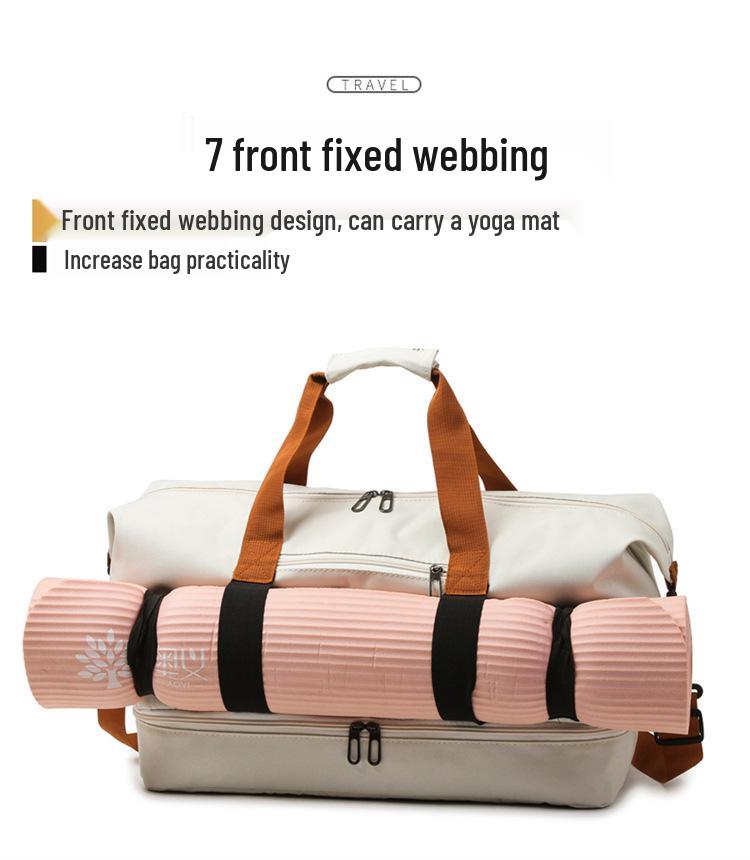 Large Capacity Travel Bag for Fitness, Sports, and Business Trips - Small Luggage & Student Storage Solution