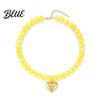 Charmanter Hals Schmuck Klobiger Bunter Perlen Choker Harz Perlen Halskette