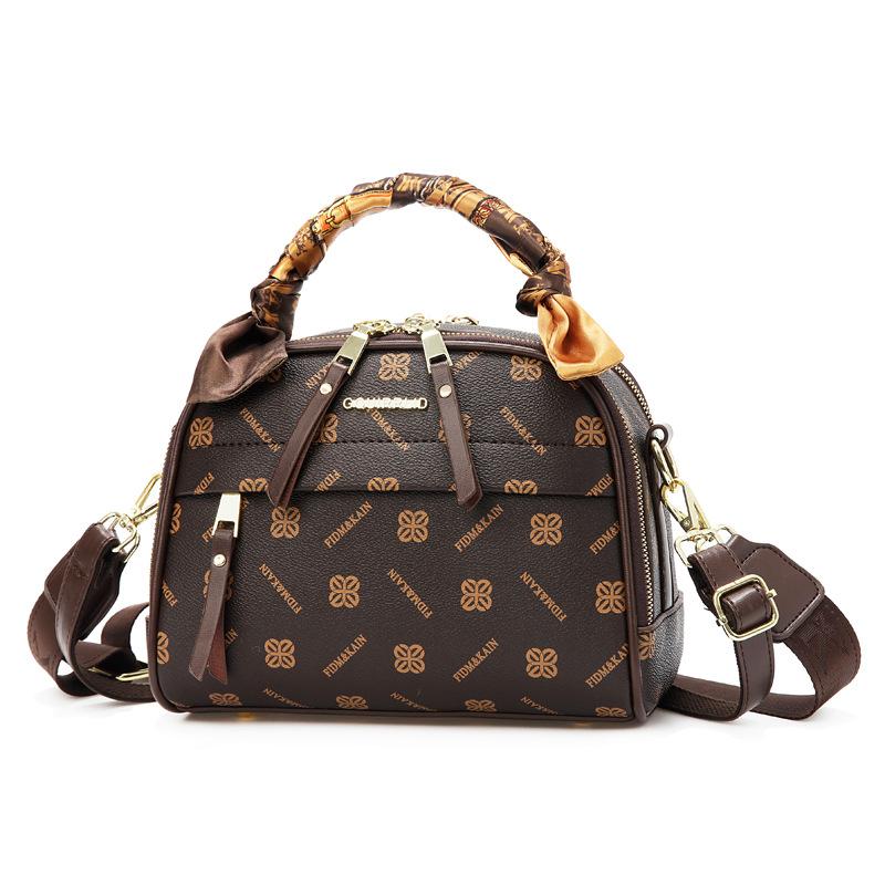 Tasche Damen 2025 neu trendy hochwertig modisch Schulter Messenger Bag vielseitig PU Handtasche mit großem Fassungsvermögen Damentasche