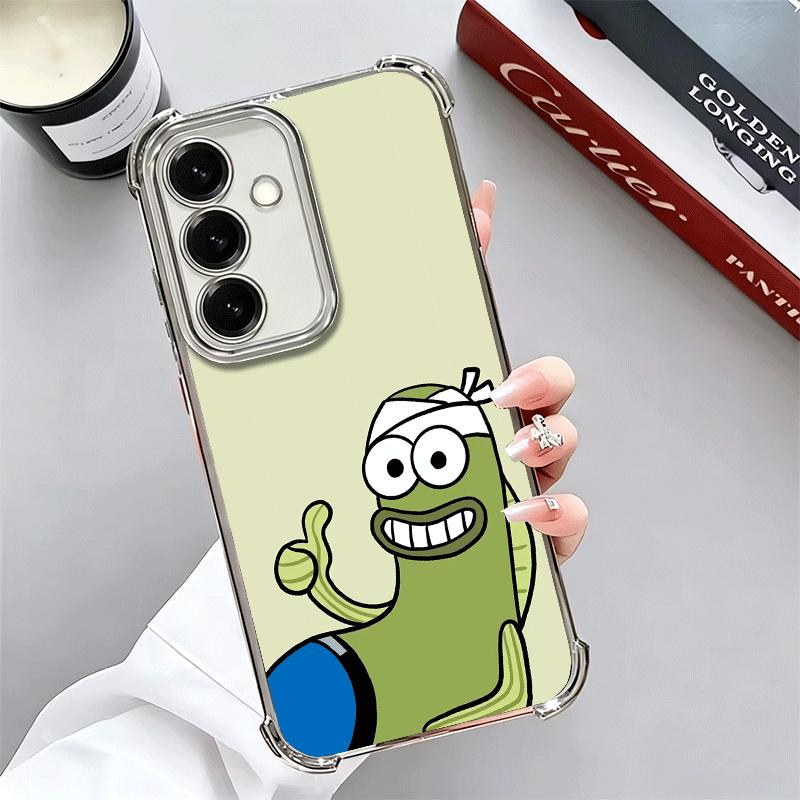 Funny Cartoon Ugly Fish Soft Phone Case For Samsung A17 A27 A07 A37 A57 A16 A56 A15 A55 A14 A54 A13 A53 A26 A36 A25 A35 A24 A34