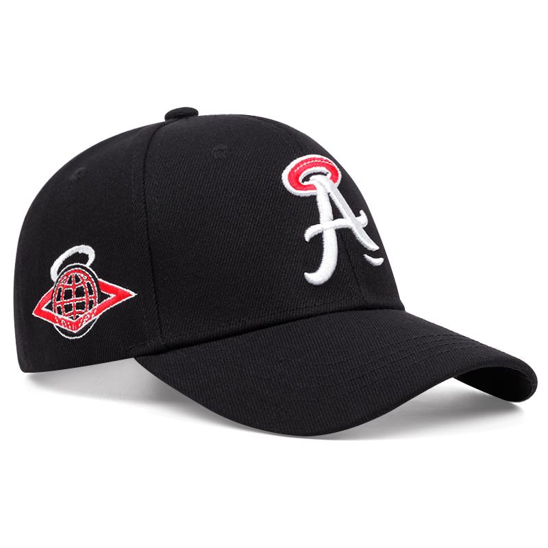 New A Line Embroidered Baseball Cap for Men's High Quality Hip Hop Vintage Hat for Women's All Cotton Outdoor Baseball Cap