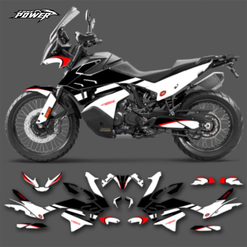 Powerzone Graphics Motorcycle Vinyl Decal Sticker Deco Kits for KTM 790 ADVENTURE ADV ADV-R 2019 2020 2021 2022 Customized 07
