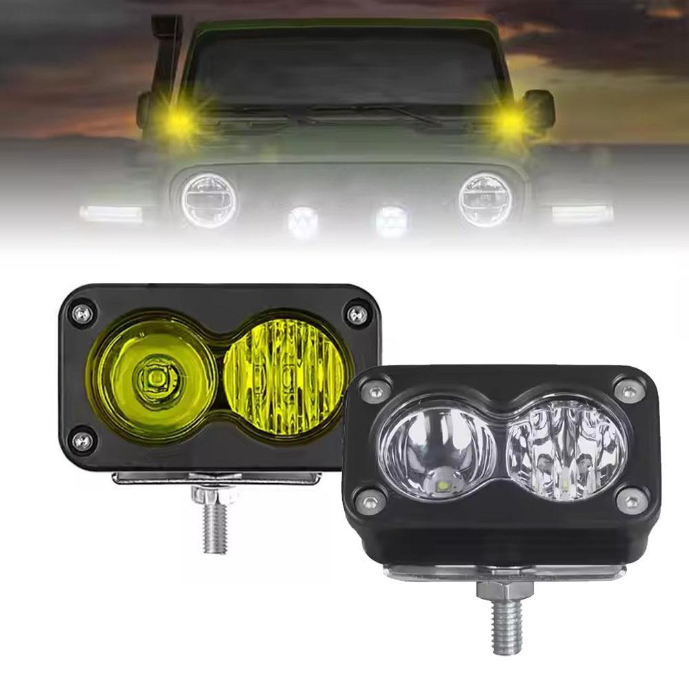 3 Inch Car Spotlight 20W High-power LED Pod Driving Work Light For Motorcycle Pickup Truck Offroad Roof Luggage Rack Lamp N W8E4