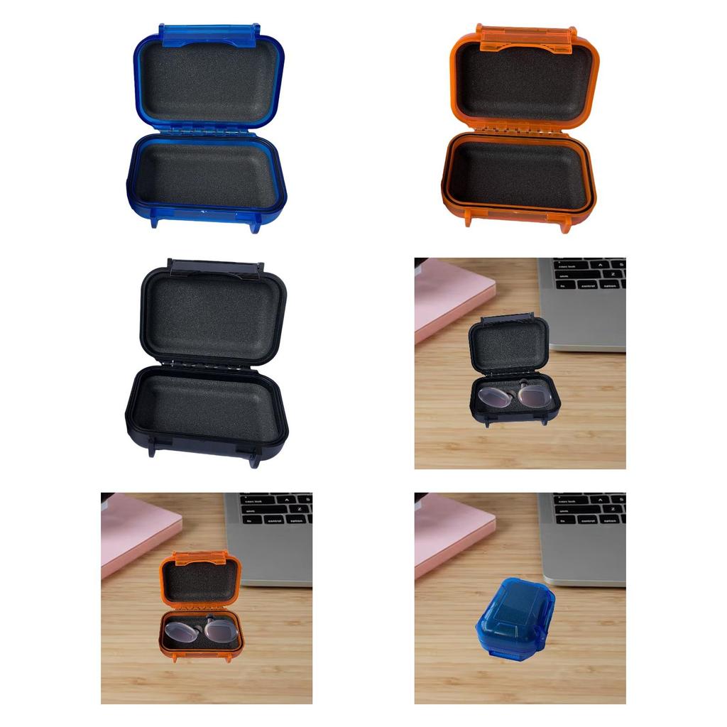 Instrument Toolbox Multi Use Safe Storage Box Anti Impact Universal Earphone for Home Emergency Repairs Craft Workplace Garage