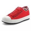 2026 Spring Casual Low-Top Canvas Shoes - Trendy Solid Color Flat-Bottomed Sneakers for Students