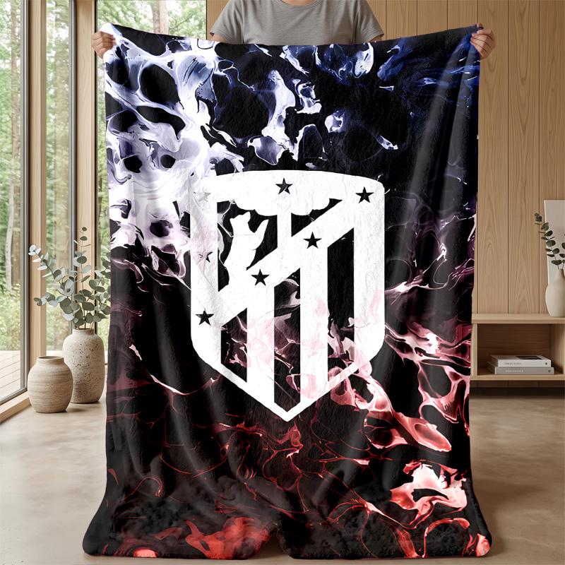 Athletic Bilbao Neon Sign - Theme Blanket Soft Flannel Blanket Plush Throw Blanket Cozy Sofa Bed Blanket for Home Decor