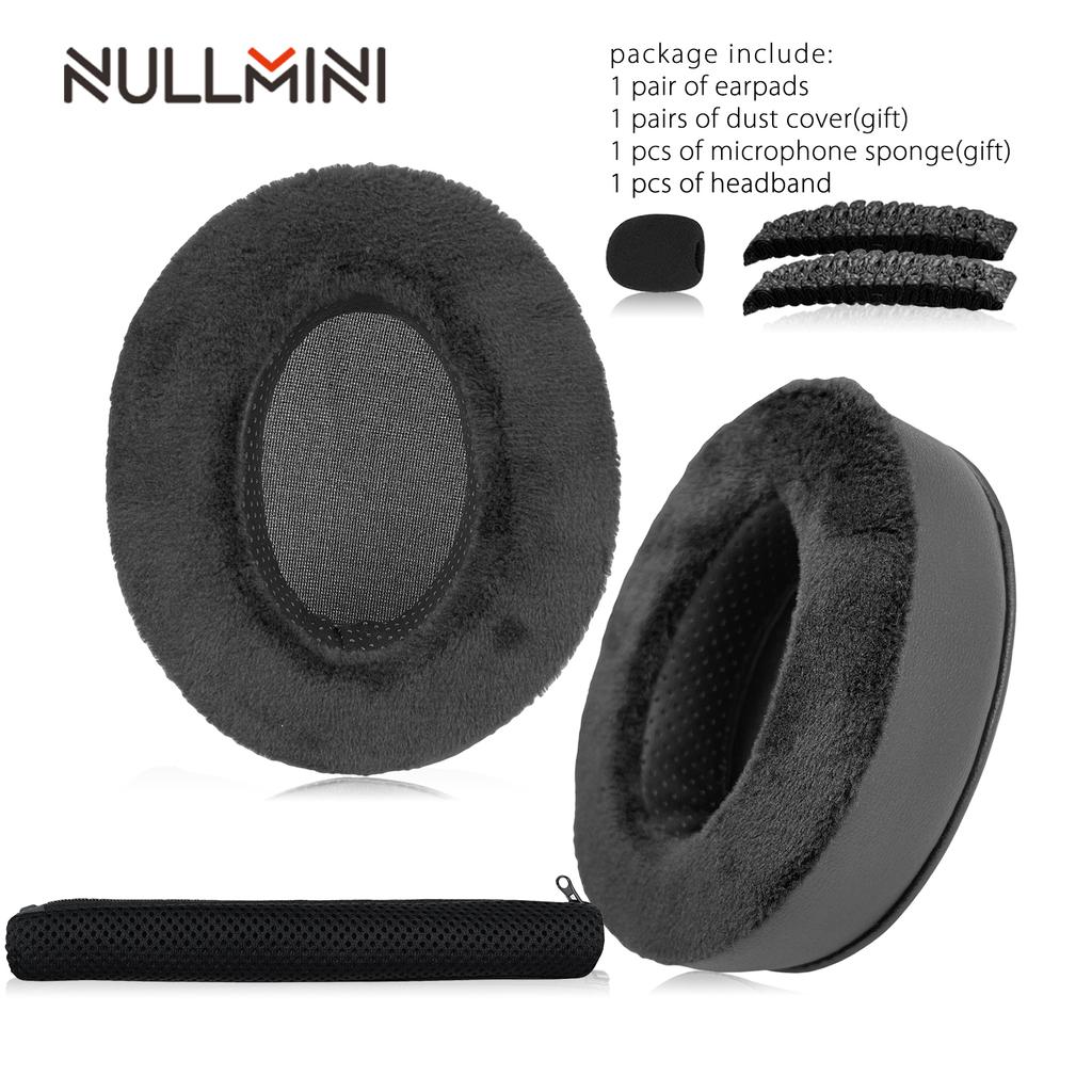 NullMini Replacement Earpads For Trust Gaming GXT 414 Zama Headphone Cooling Gel Earmuffs Ear Cover Headband Headbeam