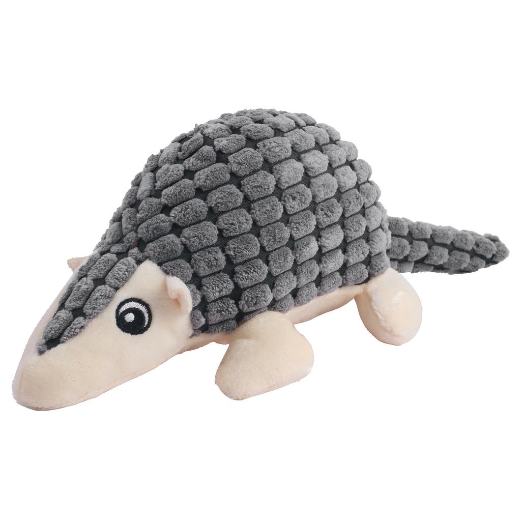 Artificial Plush Pangolin Pet Squeaky Sound Dog Toy Cute Animal Plush Small Dog Toy Puppy